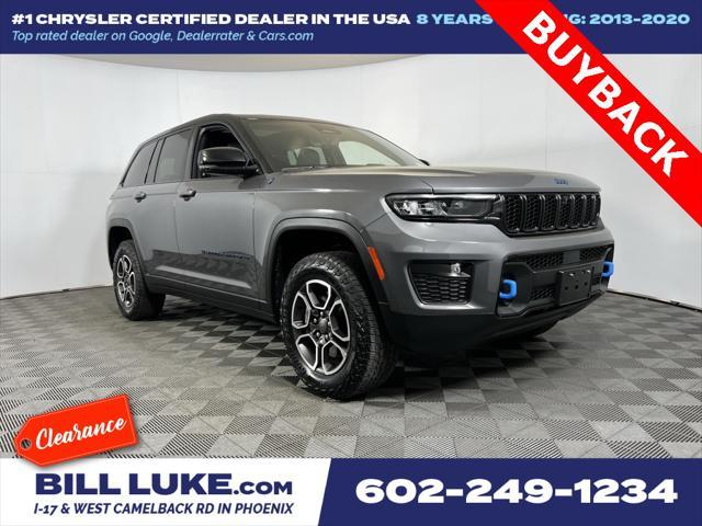used 2022 Jeep Grand Cherokee 4xe car, priced at $27,575