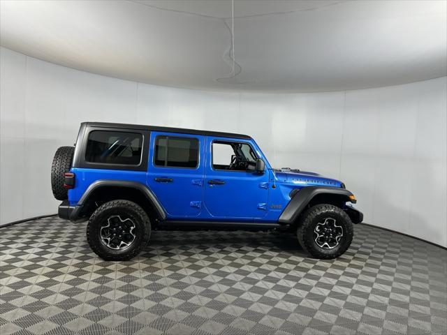 used 2022 Jeep Wrangler Unlimited 4xe car, priced at $33,973