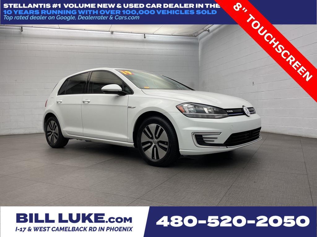 used 2019 Volkswagen e-Golf car, priced at $14,973