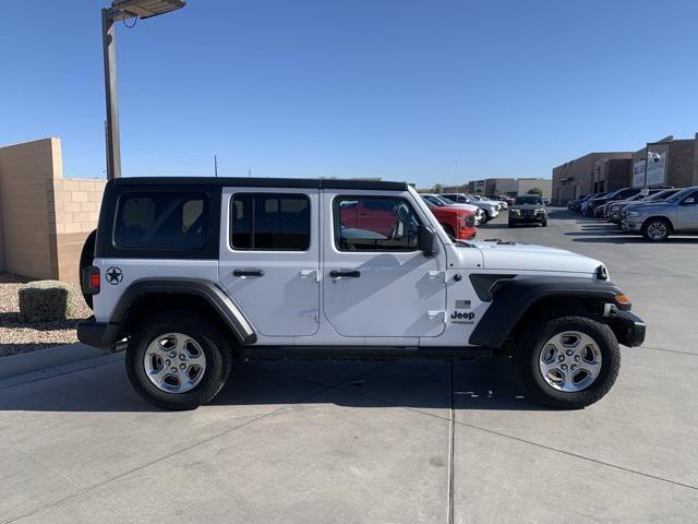 used 2021 Jeep Wrangler Unlimited car, priced at $29,973