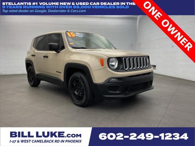 used 2015 Jeep Renegade car, priced at $11,273