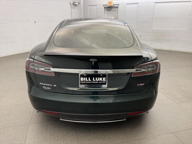 used 2013 Tesla Model S car, priced at $18,973