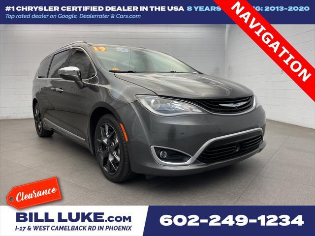 used 2019 Chrysler Pacifica Hybrid car, priced at $14,973