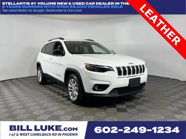 used 2022 Jeep Cherokee car, priced at $20,473