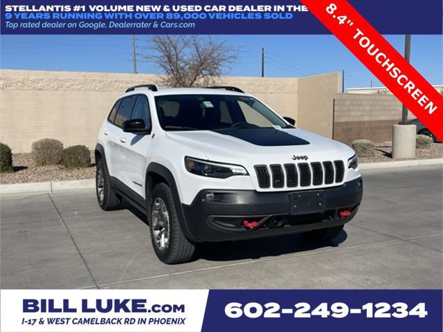 used 2022 Jeep Cherokee car, priced at $24,973