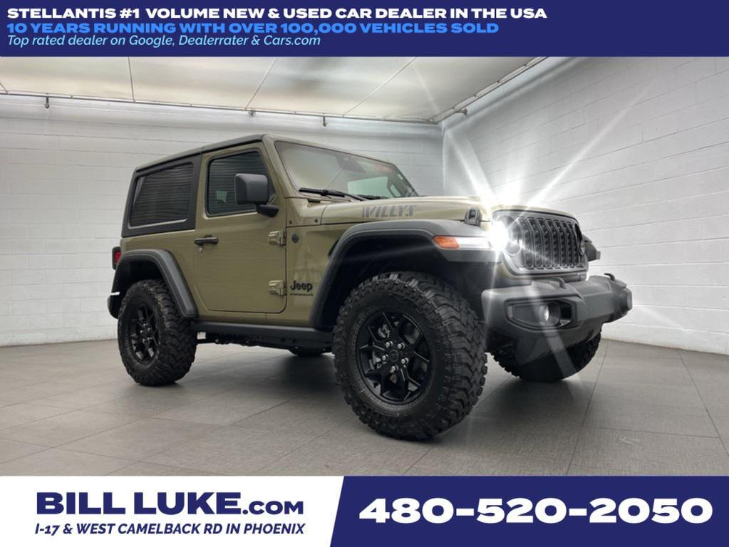 new 2025 Jeep Wrangler car, priced at $38,453
