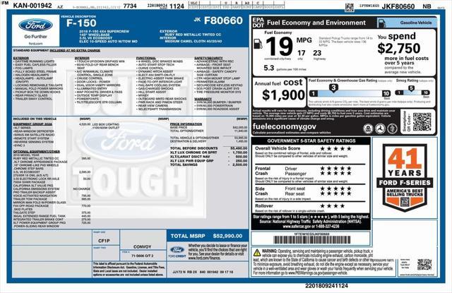 used 2018 Ford F-150 car, priced at $23,473