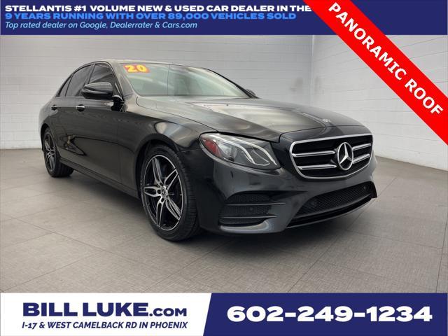 used 2020 Mercedes-Benz E-Class car, priced at $28,573