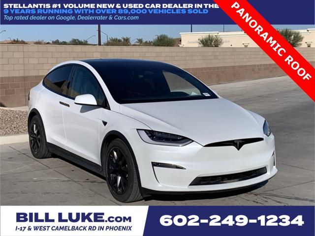 used 2023 Tesla Model X car, priced at $60,573