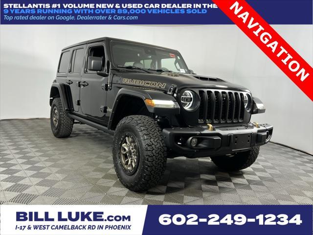 used 2022 Jeep Wrangler Unlimited car, priced at $59,773