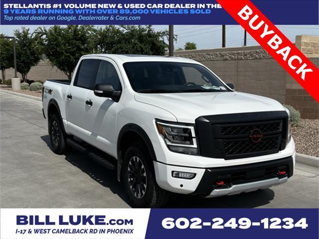 used 2024 Nissan Titan car, priced at $48,975