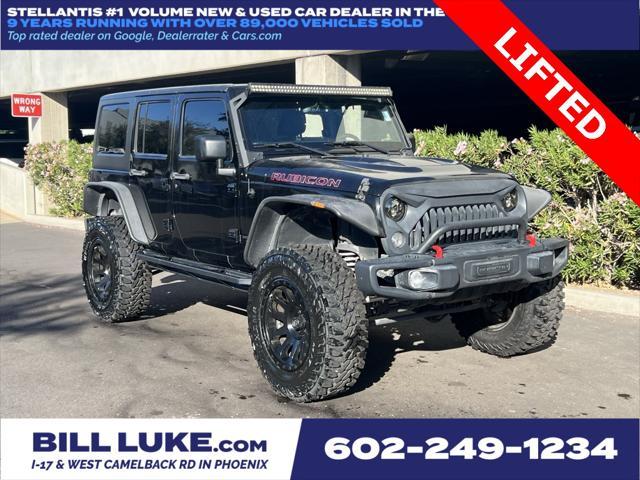 used 2016 Jeep Wrangler Unlimited car, priced at $23,973