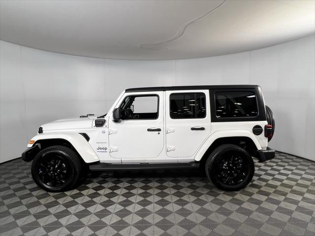 used 2022 Jeep Wrangler Unlimited 4xe car, priced at $31,573