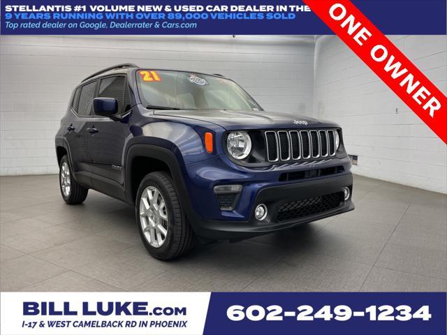 used 2021 Jeep Renegade car, priced at $19,973