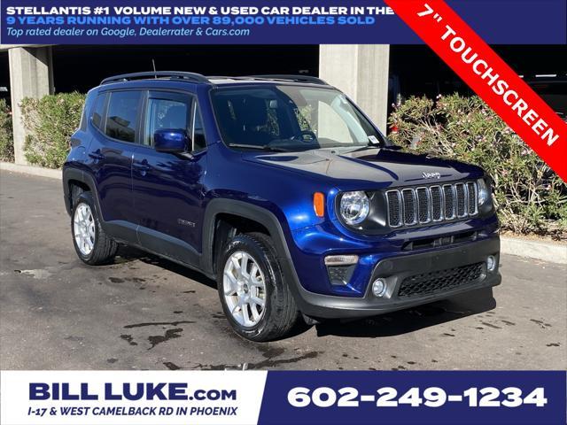 used 2021 Jeep Renegade car, priced at $21,173