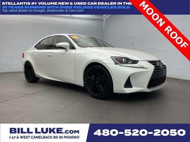 used 2018 Lexus IS 300 car, priced at $24,773