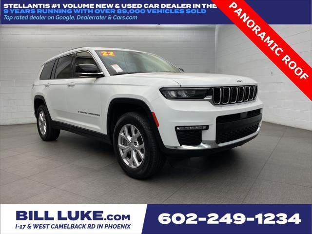 used 2022 Jeep Grand Cherokee L car, priced at $31,273
