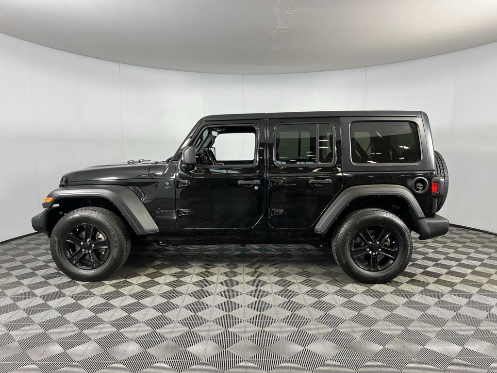 used 2021 Jeep Wrangler Unlimited car, priced at $28,973