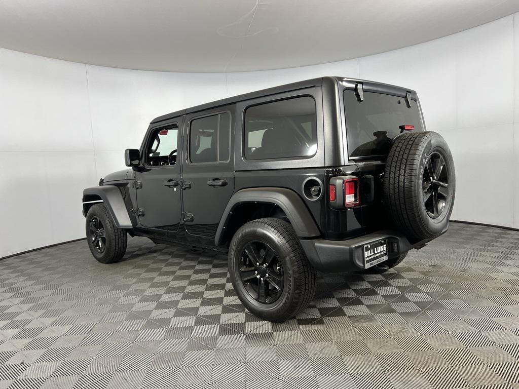 used 2021 Jeep Wrangler Unlimited car, priced at $28,973