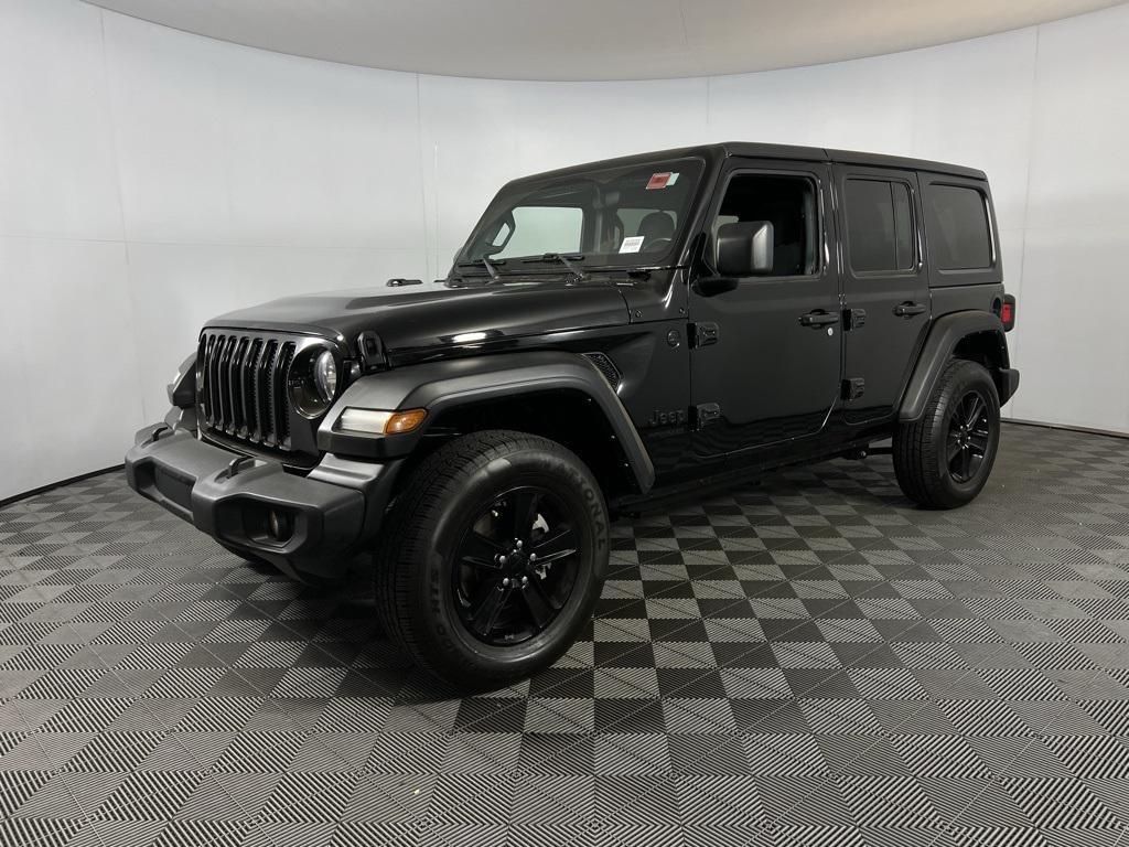used 2021 Jeep Wrangler Unlimited car, priced at $28,973
