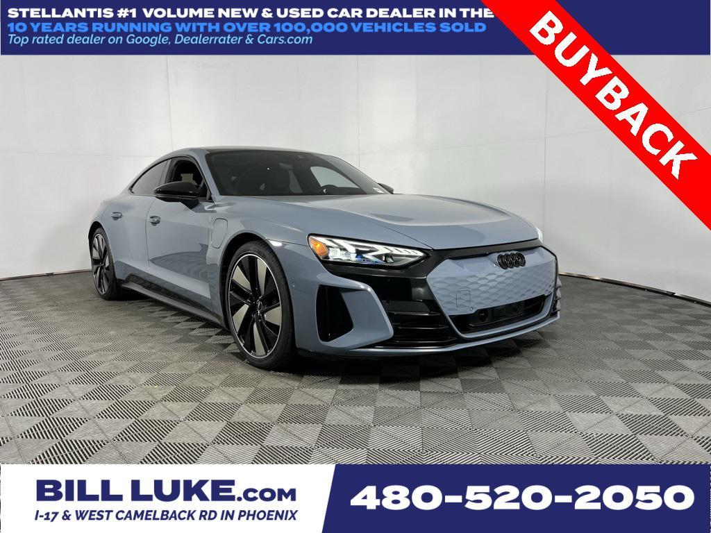 used 2023 Audi e-tron GT car, priced at $51,975