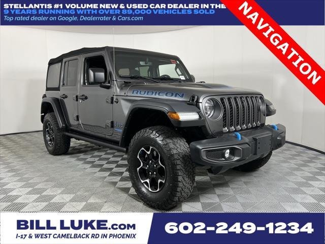 used 2022 Jeep Wrangler Unlimited car, priced at $39,473