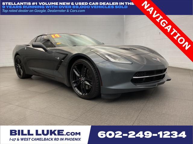 used 2014 Chevrolet Corvette Stingray car, priced at $47,973