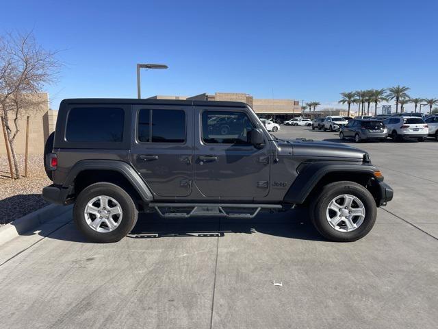 used 2022 Jeep Wrangler Unlimited car, priced at $26,675