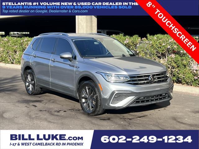 used 2022 Volkswagen Tiguan car, priced at $21,373