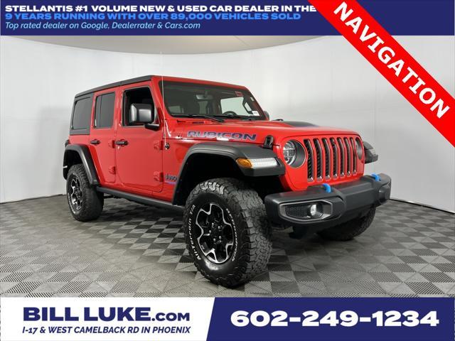 used 2021 Jeep Wrangler Unlimited car, priced at $37,173