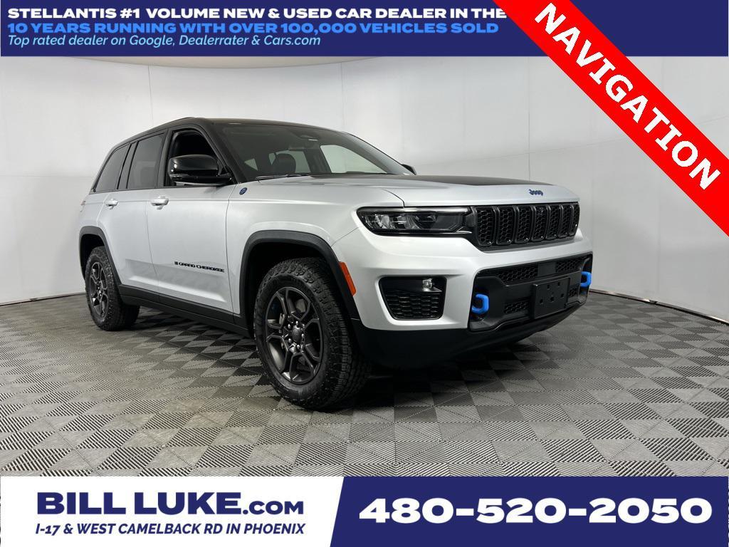 used 2024 Jeep Grand Cherokee 4xe car, priced at $37,673