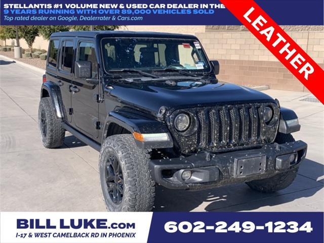 used 2023 Jeep Wrangler car, priced at $33,973