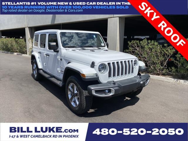used 2020 Jeep Wrangler Unlimited car, priced at $30,973