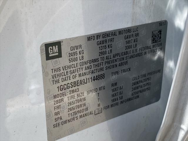 used 2018 Chevrolet Colorado car, priced at $18,573