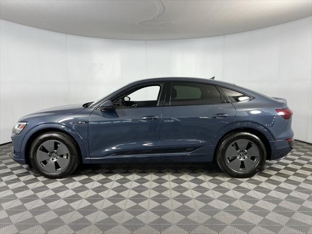 used 2024 Audi Q8 e-tron car, priced at $51,673