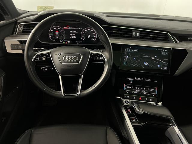 used 2024 Audi Q8 e-tron car, priced at $51,673