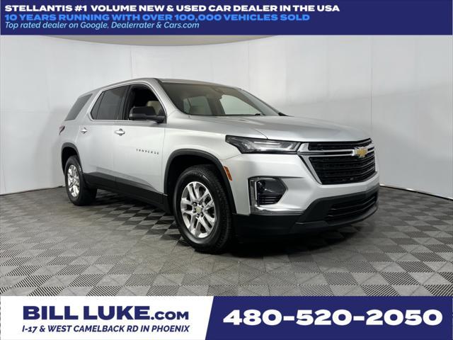 used 2022 Chevrolet Traverse car, priced at $24,373