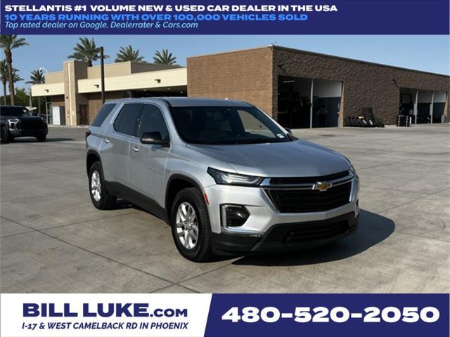 used 2022 Chevrolet Traverse car, priced at $24,673