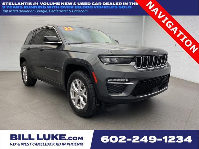 used 2022 Jeep Grand Cherokee car, priced at $29,973