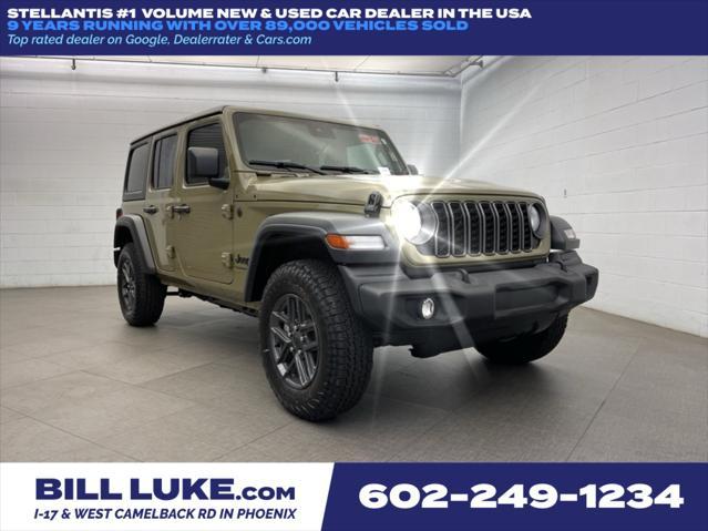 new 2025 Jeep Wrangler car, priced at $40,478