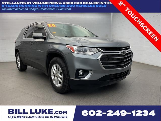 used 2020 Chevrolet Traverse car, priced at $20,973