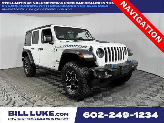 used 2023 Jeep Wrangler 4xe car, priced at $31,873