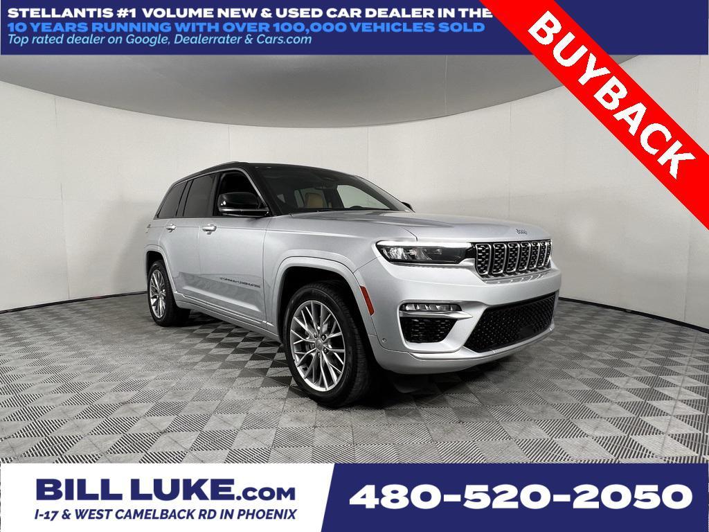 used 2023 Jeep Grand Cherokee 4xe car, priced at $34,175