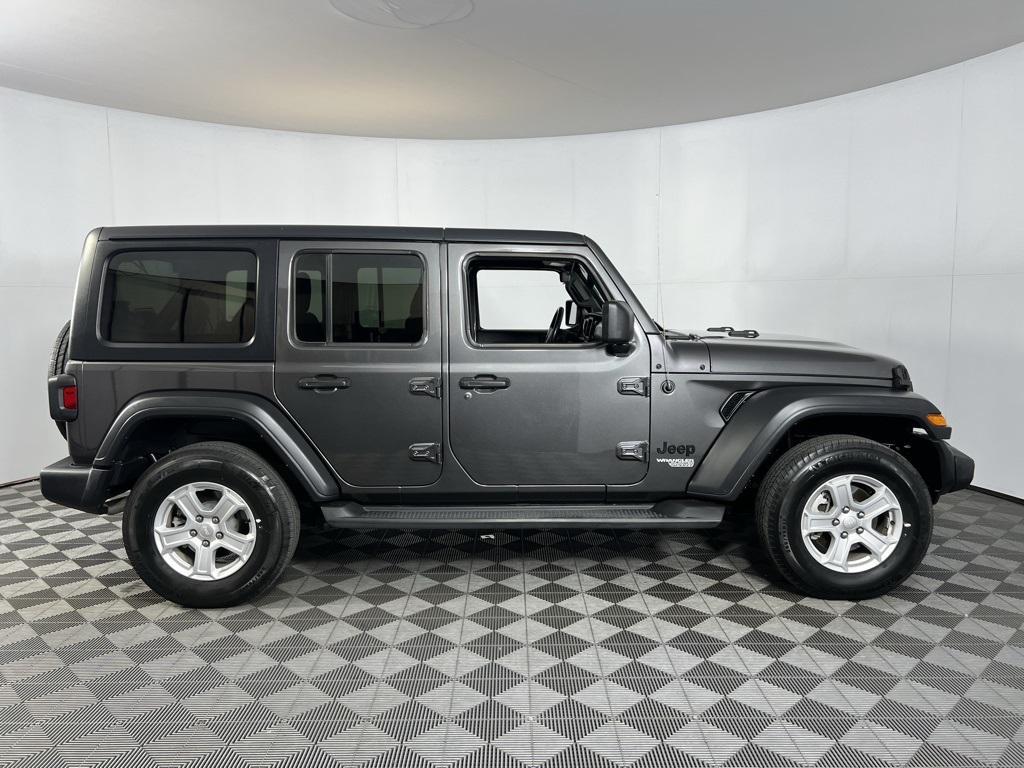used 2021 Jeep Wrangler Unlimited car, priced at $29,973