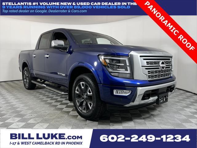 used 2023 Nissan Titan car, priced at $44,473