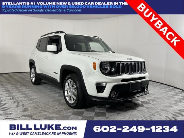 used 2021 Jeep Renegade car, priced at $17,675