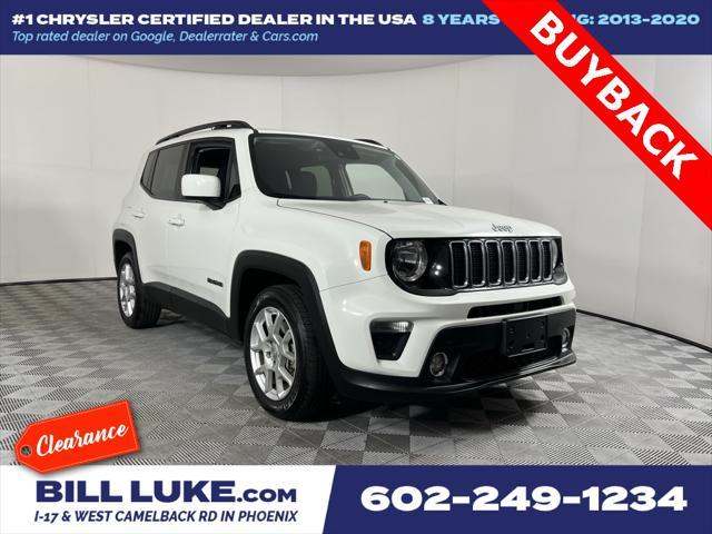 used 2021 Jeep Renegade car, priced at $14,675