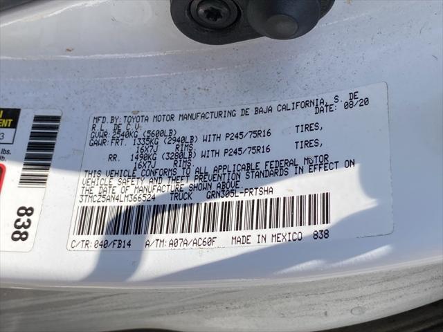 used 2020 Toyota Tacoma car, priced at $30,973