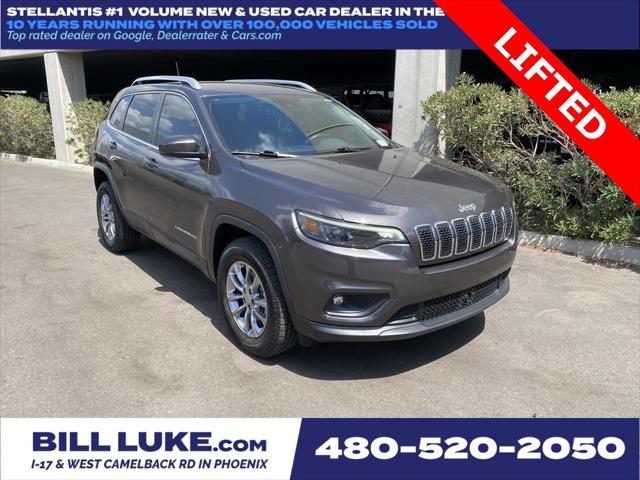 used 2021 Jeep Cherokee car, priced at $22,973