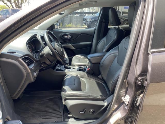 used 2021 Jeep Cherokee car, priced at $22,973